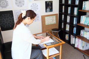 問診表の記入