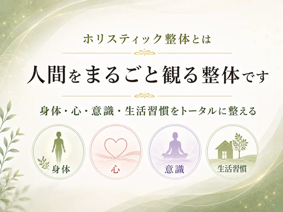 ホリスティック整体とは